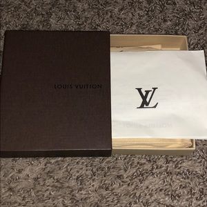Authentic LV keychain, coin purse & cardholder